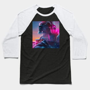 Multidimension and Ai Robot Baseball T-Shirt